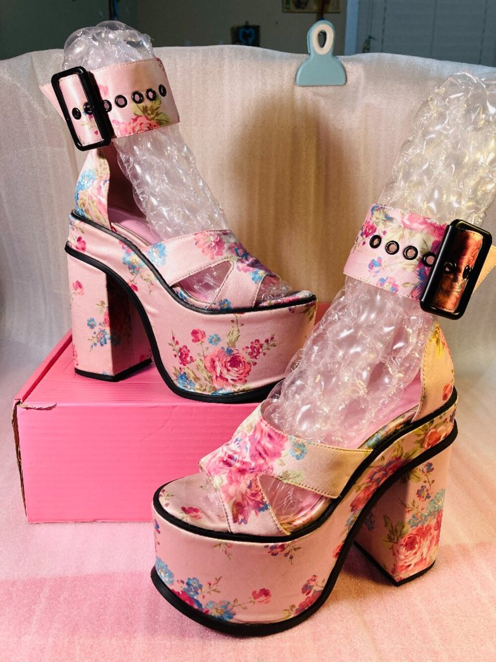 Dolls Kill Sugar Thrillz Somebody's Angels Platform Heels